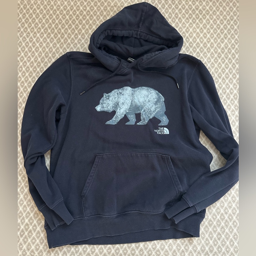 North Face hoody.